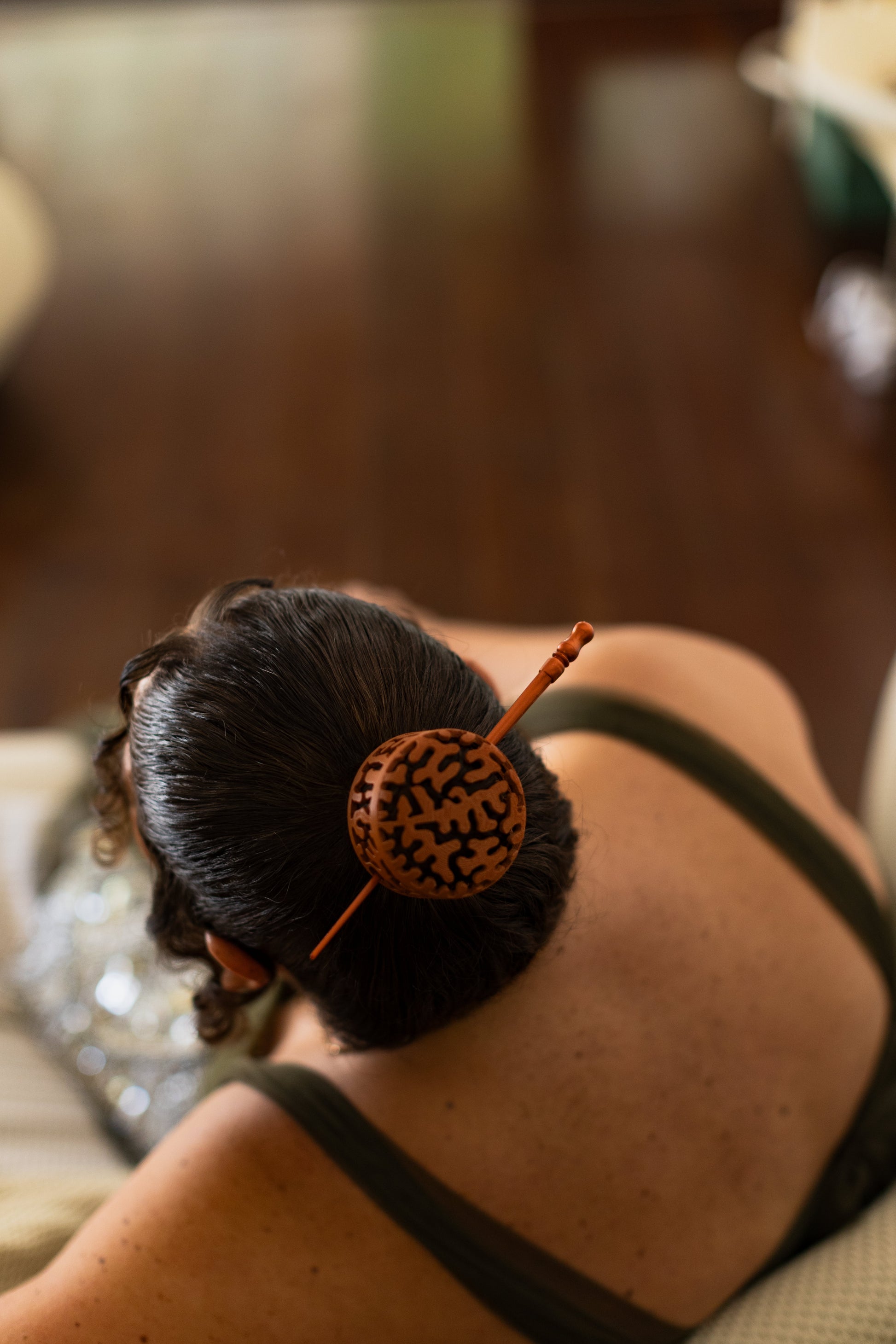 Brain Bun Cuff