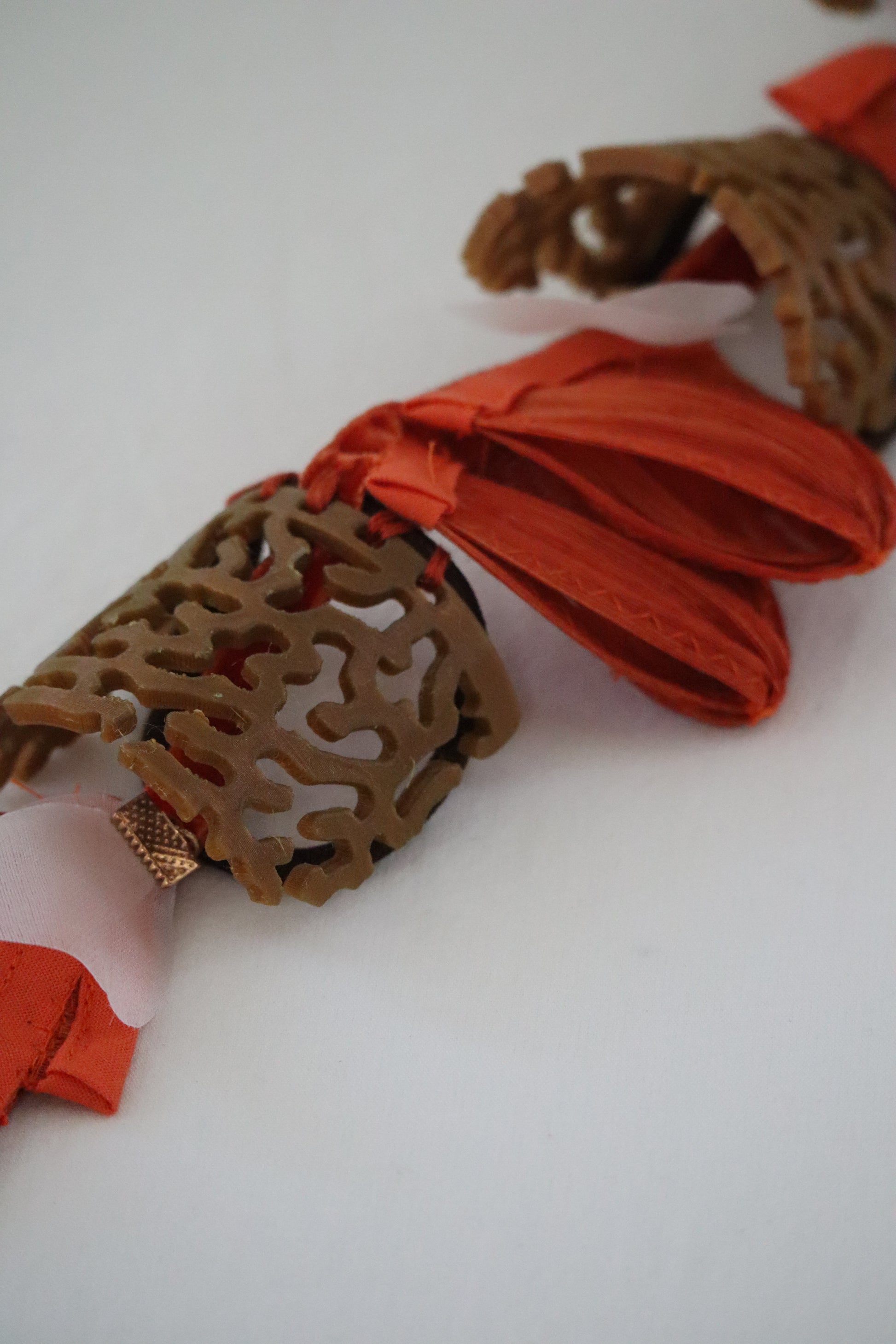 Brain Flower Ponytail Cuff