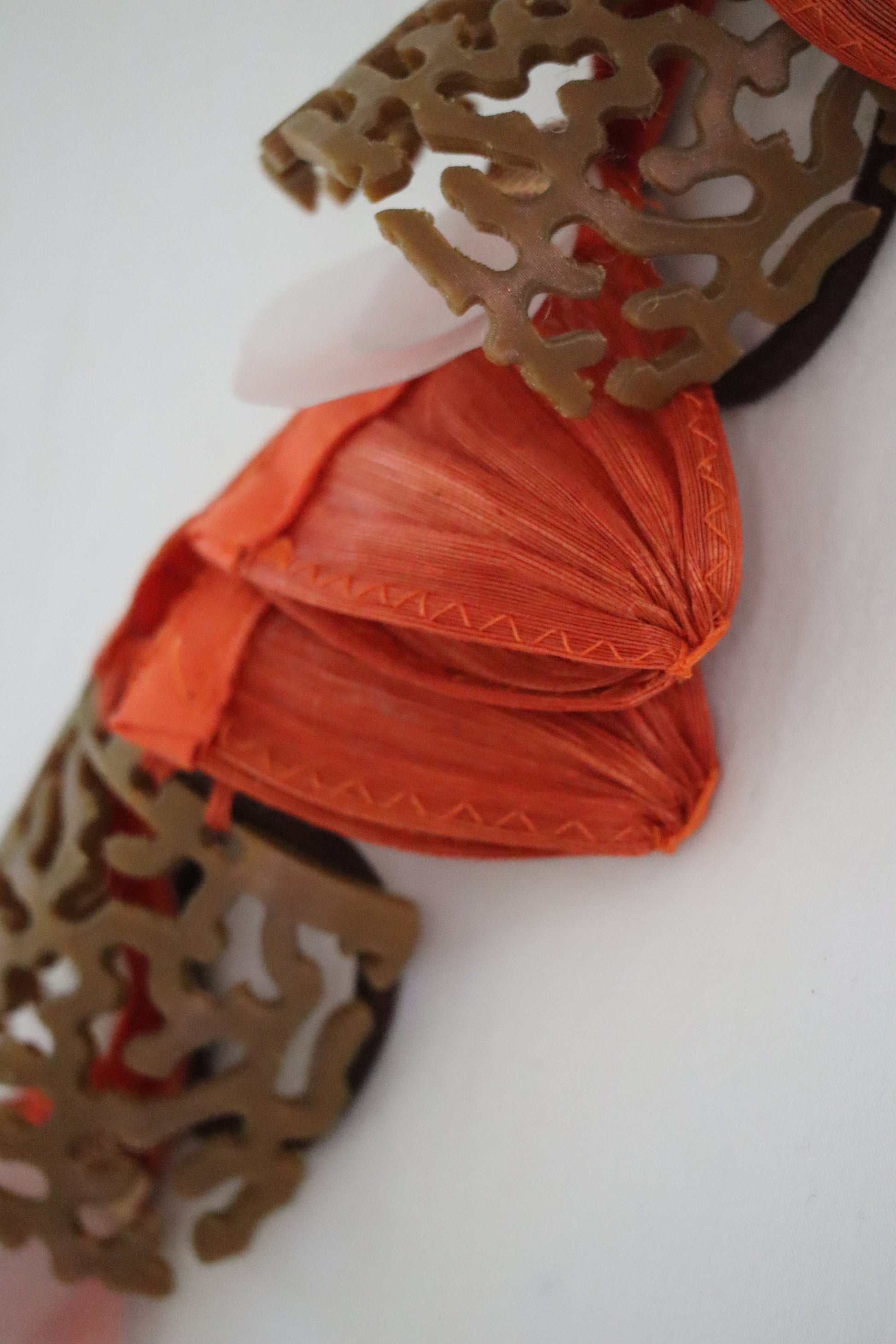 Brain Flower Ponytail Cuff