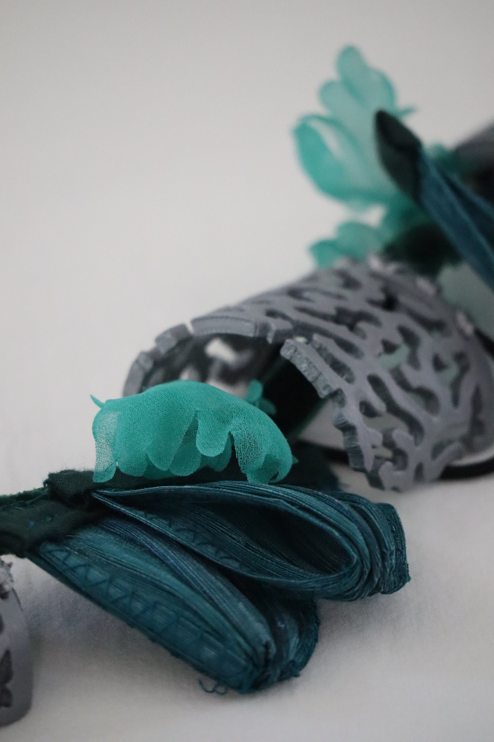 Brain Flower Ponytail Cuff