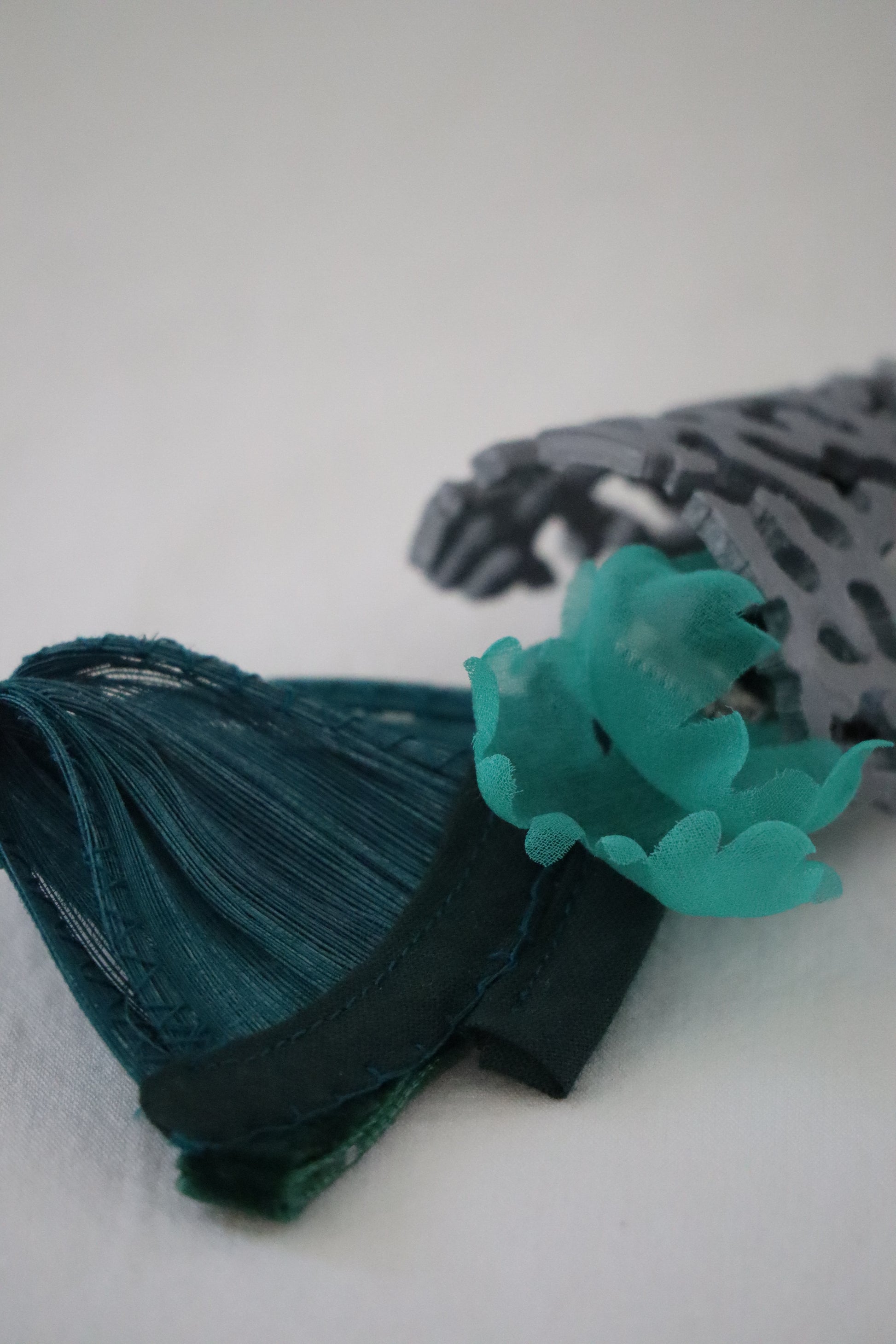 Brain Flower Ponytail Cuff
