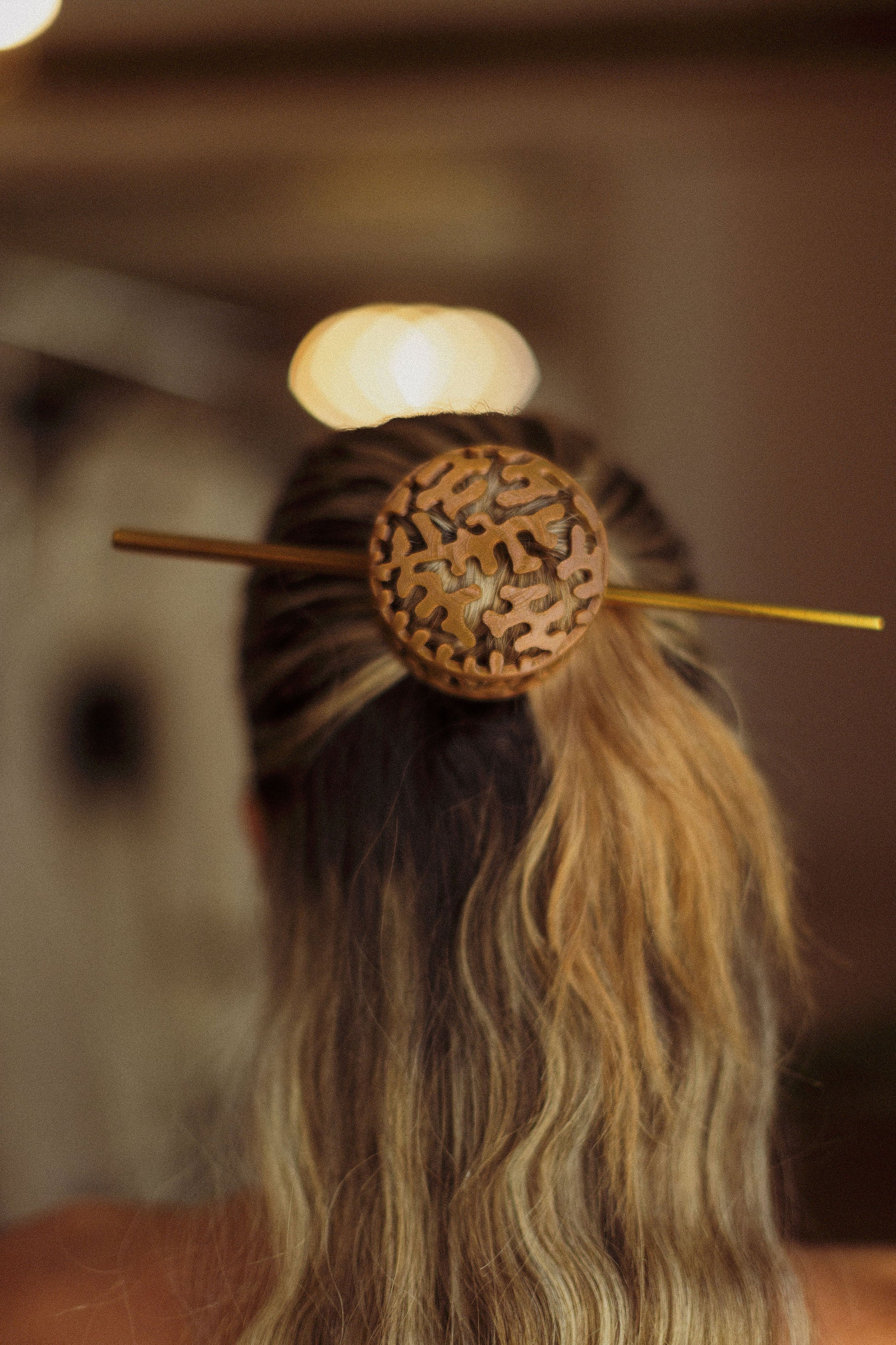 Brain Bun Cuff